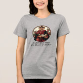 T-shirt En Tri-matière Fierce Faith St. Anthony's Power Unleashed (Recto)