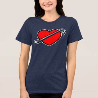 T-shirt En Tri-matière Fierce Heartbreaker Anime Hearts Crowbar Design