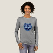 T-shirt En Tri-matière Fierce Wolf – Symbol of Strength and Freedom (Recto complet)