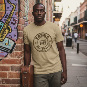 T-shirt En Tri-matière Fierté du quartier Tremé de La Nouvelle-Orléans Pa