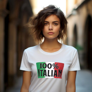 T-shirt En Tri-matière Fierté italienne à 100%