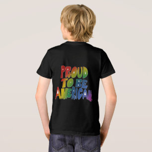 T-shirt En Tri-matière Fierté patriotique aux couleurs vives