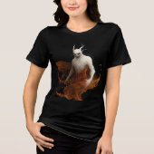 T-shirt En Tri-matière Fiery Clawed Wraith with Glowing Eyes (Recto)