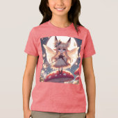 T-shirt En Tri-matière Fille Anime Pixie Hippie Lune Fée (Recto)