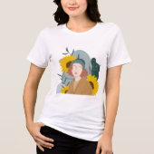 T-shirt En Tri-matière fille ensoleillée (Recto)