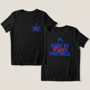 T-shirt En Tri-matière Fille née pour jouer au football
