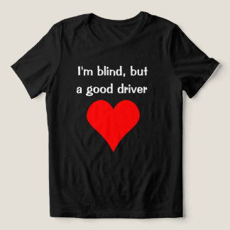 T-shirt En Tri-matière Filles aveugles peuvent faire n'importe quoi Fiert