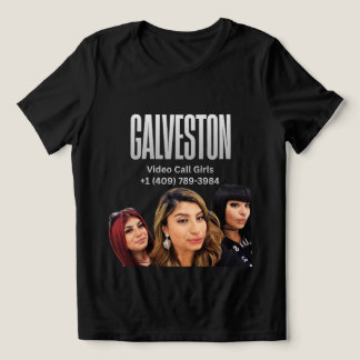 T-shirt En Tri-matière Filles de Galveston Texas en appel vidéo