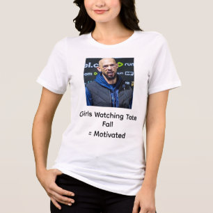 T-shirt En Tri-matière Filles regardant Tate tomber : Motivées