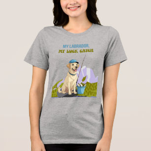 T-shirt En Tri-matière Fishing Buddy – Édition Labrador Retriever