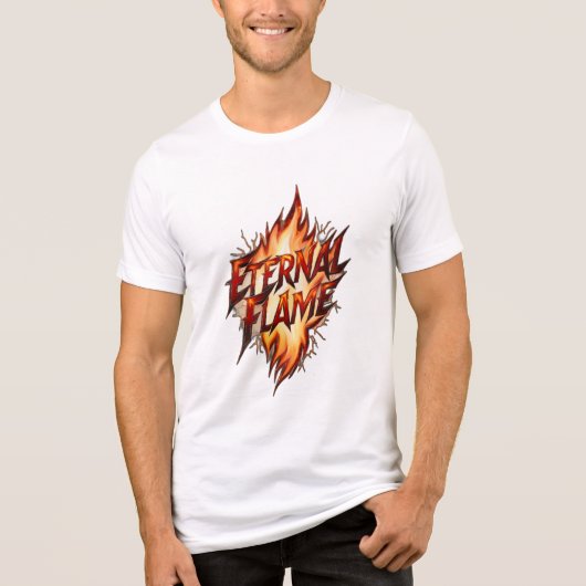 T-shirt En Tri-matière Flamme éternelle (Recto)