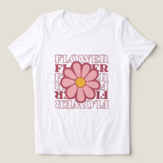 T-shirt En Tri-matière Fleur