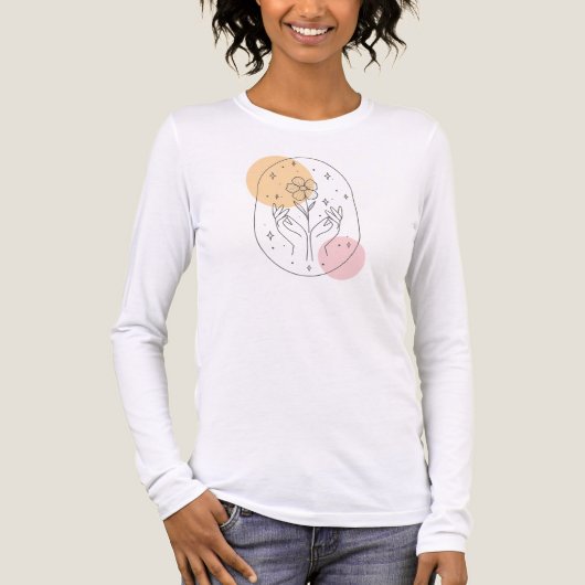 T-shirt En Tri-matière Fleur (Recto)