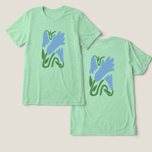 T-shirt En Tri-matière Fleur Belle Odeur T-Shirt (Design Recto & Verso)