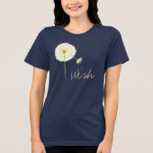 T-shirt En Tri-matière Fleur Dandelion (Recto)