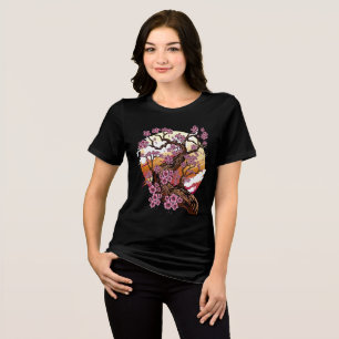 T-shirt En Tri-matière Fleur de cerisier sauvage