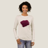 T-shirt En Tri-matière Fleur Écrasée (Recto complet)