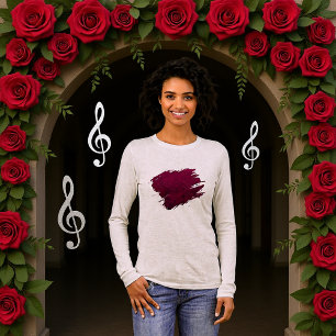 T-shirt En Tri-matière Fleur Écrasée