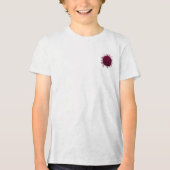 T-shirt En Tri-matière Fleur Écrasée (Recto)
