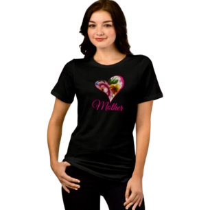 T-shirt En Tri-matière Fleur inspirée de la porcelaine