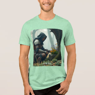 T-shirt En Tri-matière Fleurs sauvages Imaginaires guerrières mignonnes