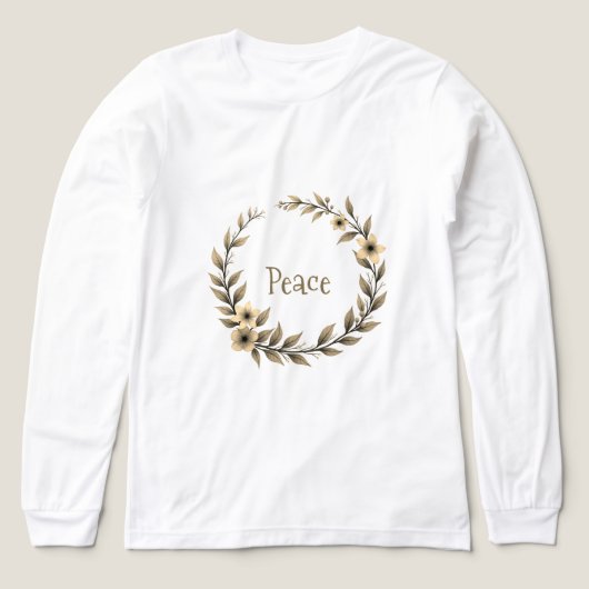 T-shirt En Tri-matière Floral Wreath Simple (Motif recto)