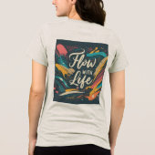 T-shirt En Tri-matière Flow with Life Women's T-Shirt (Verso)