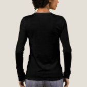 T-shirt En Tri-matière Flux céleste : sphères Abstraites en mouvement (Verso)