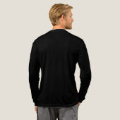 T-shirt En Tri-matière Flux céleste : sphères Abstraites en mouvement (Verso complet)