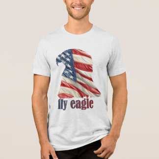 T-shirt En Tri-matière Fly Eagle - USA Pride Edition