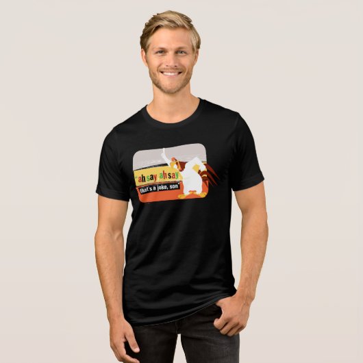 T-shirt En Tri-matière Foghorn C'est une blague, Fils (Recto plein)