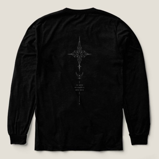 T-shirt En Tri-matière Folklore Céleste Gothique Vide Graphique (Motif verso)