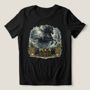 T-shirt En Tri-matière Folklore de Púca - An Cleasaí Sí (Le farceur fée)
