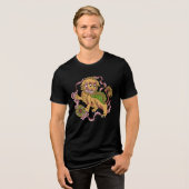 T-shirt En Tri-matière Foo Dog (Recto plein)