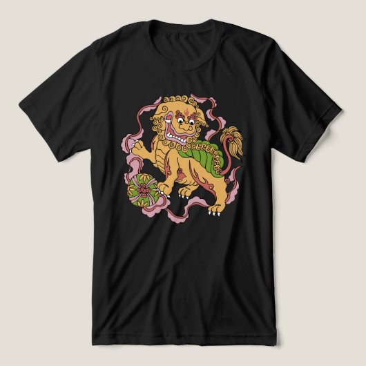 T-shirt En Tri-matière Foo Dog (Design Recto)