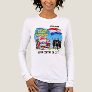 T-shirt En Tri-matière Football 2026 Paraguay Nom du pays