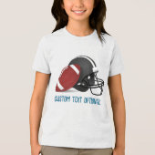 T-shirt En Tri-matière Football and Helmet (Recto)