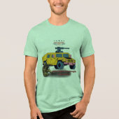 T-shirt En Tri-matière Force par le sacrifice vert (Recto)