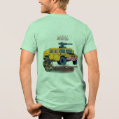 T-shirt En Tri-matière Force par le sacrifice vert (Verso)