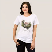 T-shirt En Tri-matière Forêt de champignons enchantée (Recto plein)