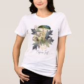 T-shirt En Tri-matière Forêt de champignons mystiques (Recto)
