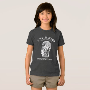 T-shirt En Tri-matière Fort Jackson Vintage Blanc
