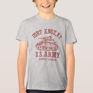 T-shirt En Tri-matière Fort Knox Rouge Vintage