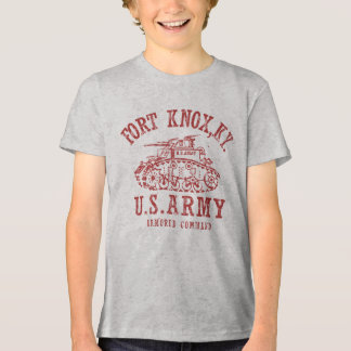 T-shirt En Tri-matière Fort Knox Rouge Vintage