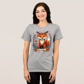 T-shirt En Tri-matière Fox Tales Boho Woodland Animal (Recto plein)