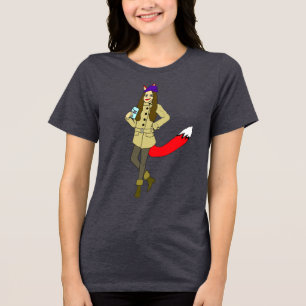 T-shirt En Tri-matière Foxgirl