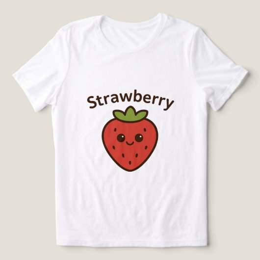T-shirt En Tri-matière Fraise Luxe Tee (Design Recto)