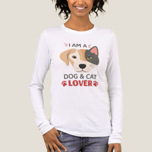 T-shirt En Tri-matière Freefit I AM A Dog & Amoureux des chats Women’s Tr