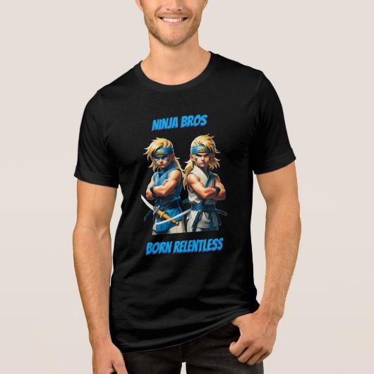 T-shirt En Tri-matière Frères Ninja Nés Implacables (Recto)