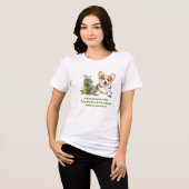 T-shirt En Tri-matière Friandises pour chiens aux herbes Guérison naturel (Recto plein)